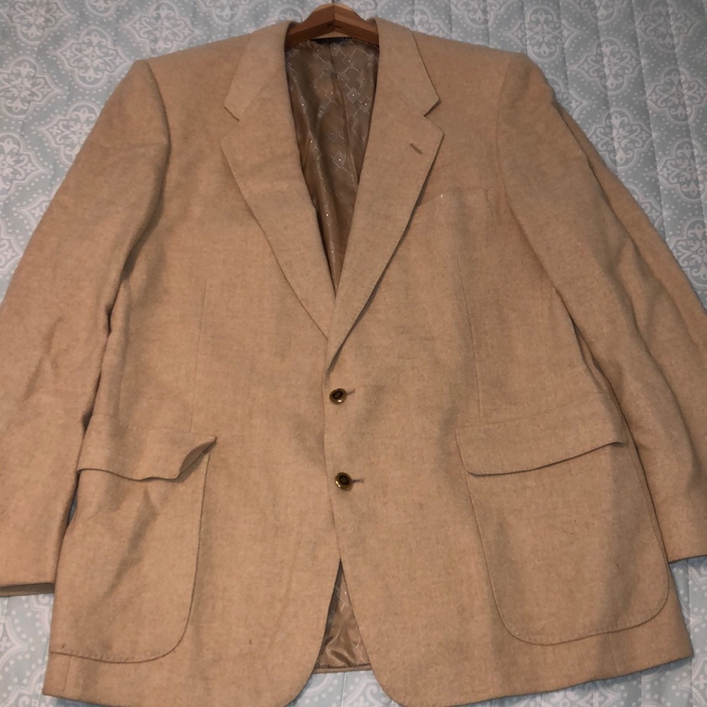 Mens Ratner sports coat 100% real camel $125 obo